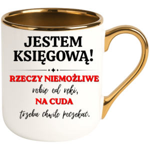 Kubek dla księgowej na prezent