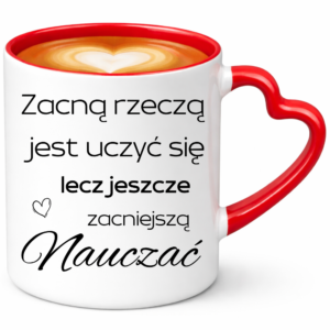 Kubek na prezent z okazji dnia nauczyciela – dla nauczycielki wychowawcy pedagoga