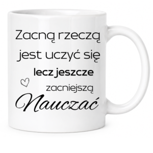 Kubek na prezent z okazji dnia nauczyciela – dla nauczycielki wychowawcy pedagoga