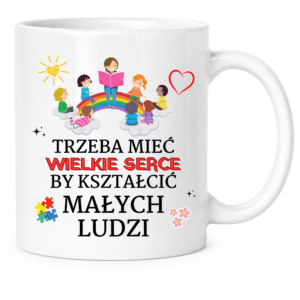 Kubek na prezent z okazji dnia nauczyciela – dla nauczycielki wychowawcy pedagoga